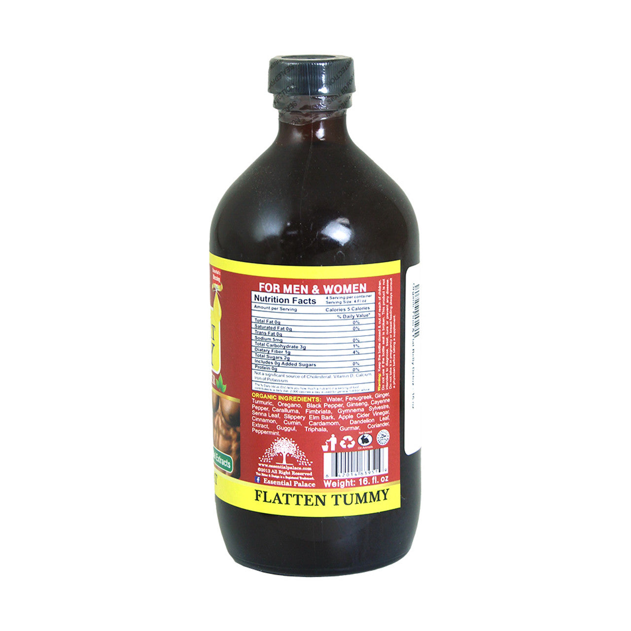Organic Firm and Flat Belly 8oz - Herbal Digestive Support