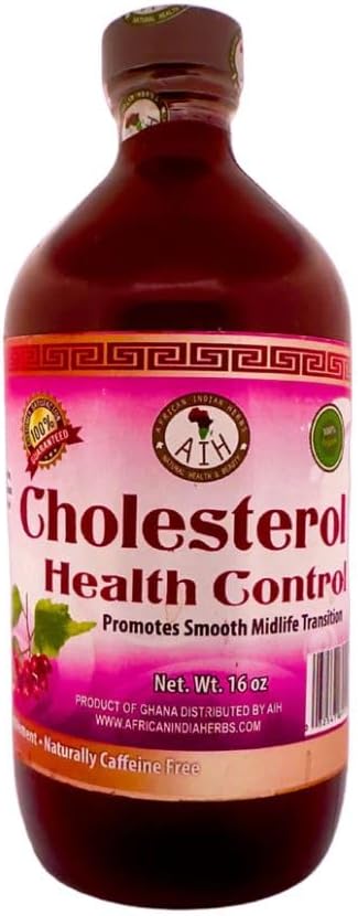 Cholesterol Herbal Supplement, 16oz - Hawthorn, Ginkgo, Astragalus (Natural)