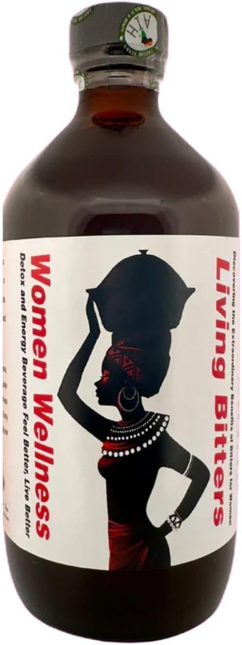 Women's Herbal Bitters - Natural Detox & Wellness Tonic (8oz) | Digestive Support, Hormone Balance, Energy Boost | PAU D'Arco, Black Cohosh, Damiana, Dong Quai