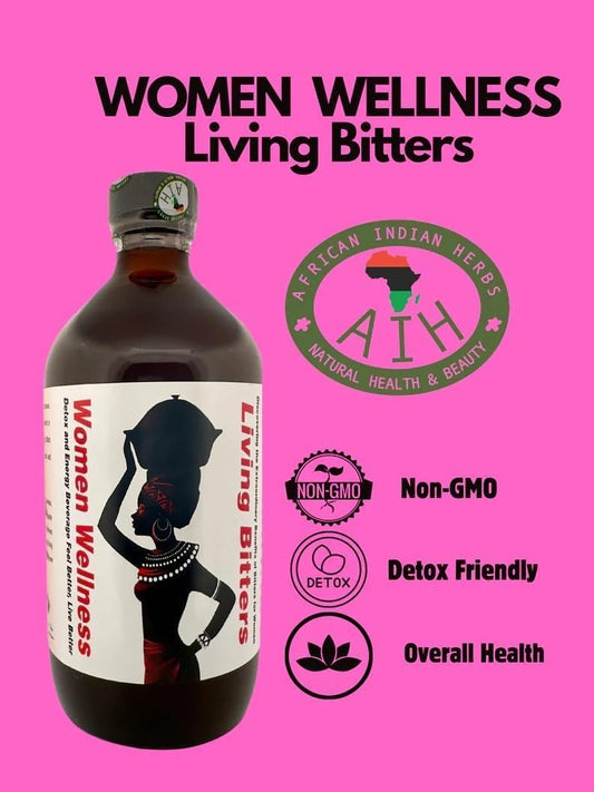 Women's Herbal Bitters - Natural Detox & Wellness Tonic (8oz) | Digestive Support, Hormone Balance, Energy Boost | PAU D'Arco, Black Cohosh, Damiana, Dong Quai