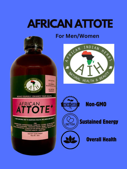 Attote Herbal Blend 16oz: Detox & Wellness Tonic