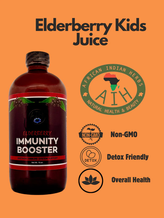 Elderberry Syrup 16oz: Organic Immune Support (Ginger & Honey)