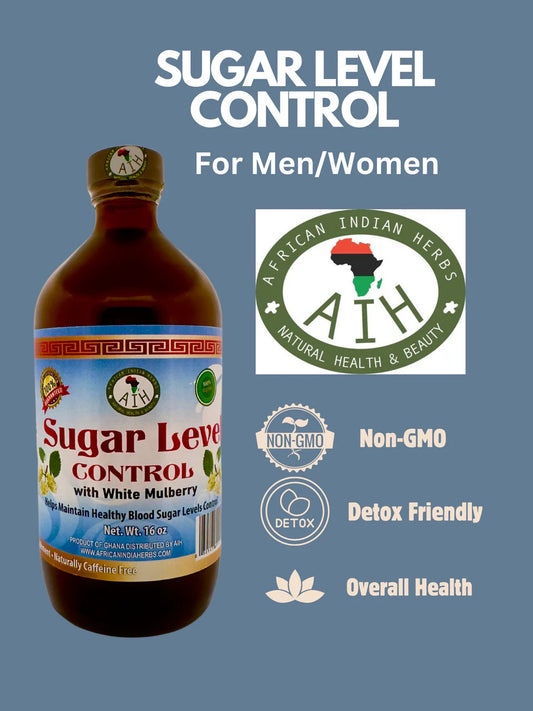 Sugar Control Liquid - White Mulberry, Cassia, Green Tea - Natural Glucose Support, 16oz