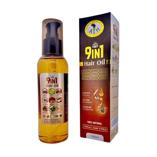 9-in-1 Hair Oil with Batana, Rosemary & More - 150ml - Hair Nourishment