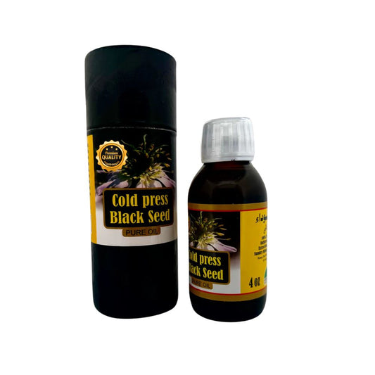 Black Seed Oil 4oz - Cold-Pressed Nigella Sativa