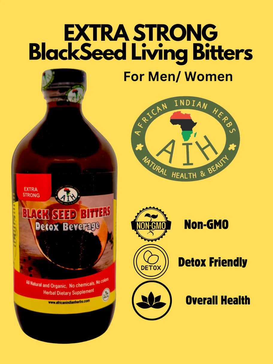 Black Seed Bitter 16oz: Digestion & Detox Support
