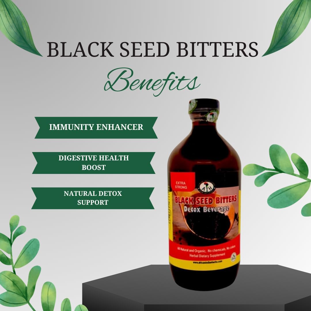 Black Seed Bitter 16oz: Digestion & Detox Support