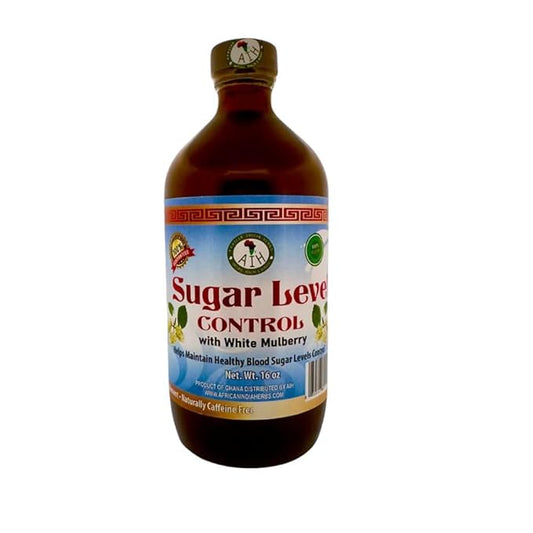 Sugar Control Liquid - White Mulberry, Cassia, Green Tea - Natural Glucose Support, 16oz
